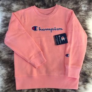COPY - NWT Champion Kids Embroidered Pullover Swe…